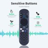 GWVEE Replacement Voice Remote Control for Element/Pioneer/XUMO MG3-R34010 TVs Compatible