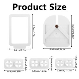 BOXOB 5pcs Polymer Clay Jewelry Tools, Polymer Clay Cutters for Jewelry Making Earrings Cutters Stud Post Embedding Tool for Earring DIY Handcraft Lovers Gifts