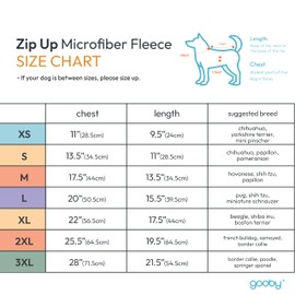 Gooby Zip Up Microfiber Fleece Dog Sweater - Pink, Small - Warm Double Layered Soft Microfiber Fleece Step-in Dog Jacket Without Ring Leash - Winter Dog Sweaters for Small Dogs and Medium Dogs