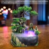 Indoor Relaxation Desktop Fountain Waterfall, Zen Meditation Indoor Waterfall Feature