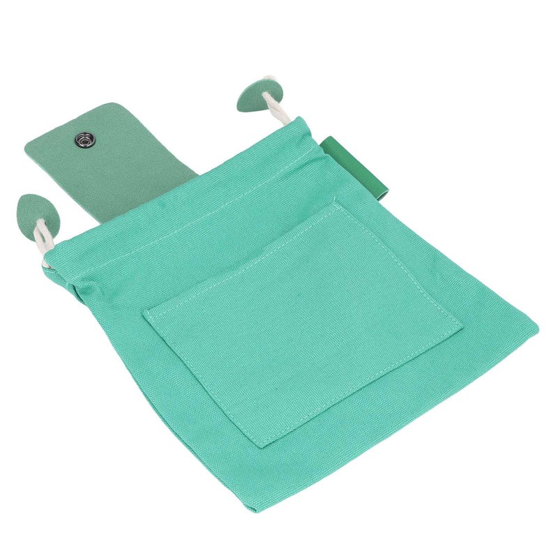 Foraging Bag Large Capacity Durable Canvas PU Leather Wide Application