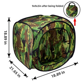 COSMOING Foldable BB Target Tent Trap Reusable Net for Training Hunting Practise