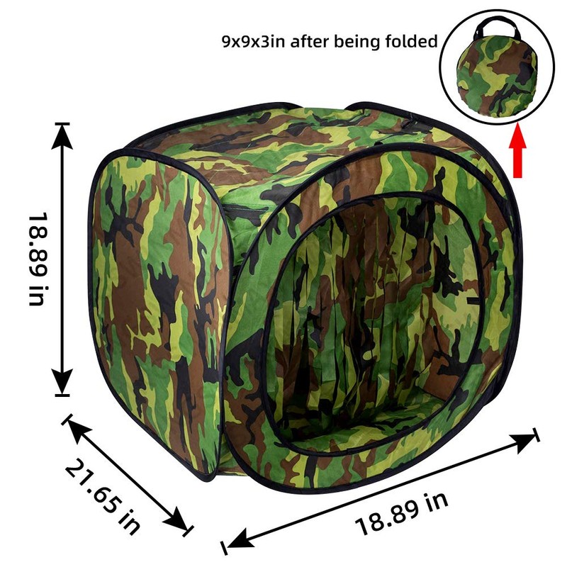 COSMOING Foldable BB Target Tent Trap Reusable Net for Training
