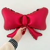 Red bow balloons 5 pieces (Red)