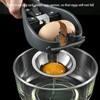 Stainless Steel Egg Opener Egg Yolk White Separator Tool Household