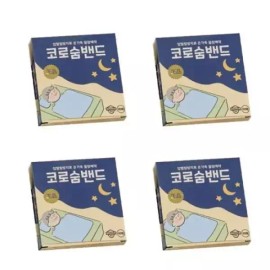 Gita 수면 코로숨 밴드 x 60매 4개 Sleep Nose Breathable Band x 60 sheets, 4 pieces [Single item]