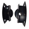 Rear Upper Coil Spring Bucket Mount Perch Retainers for Jeep