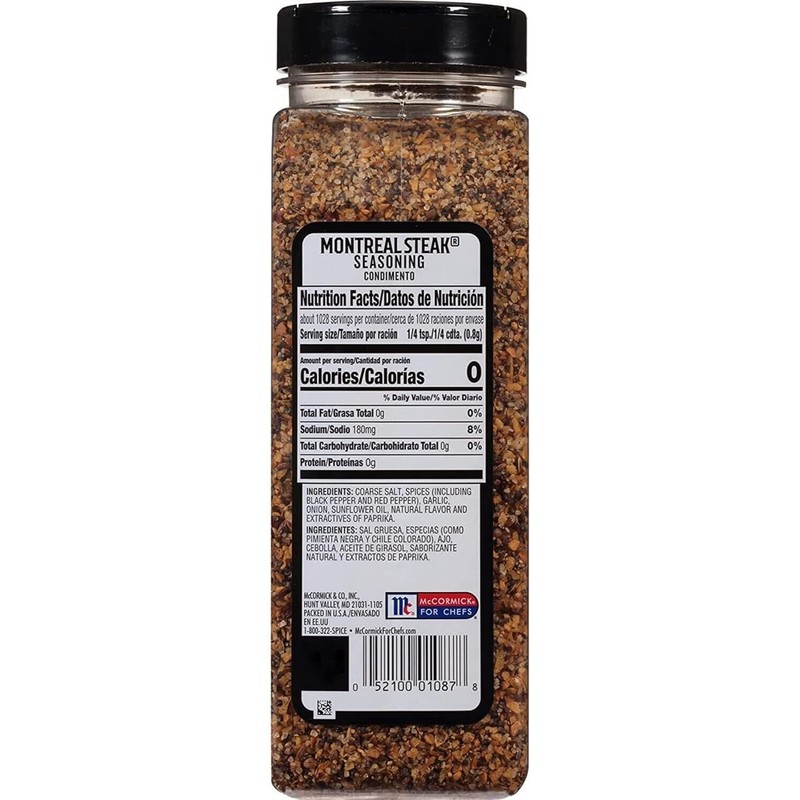 McCormick 2 Pack McCormick Grill Mates MONTREAL STEAK SEASONING 29oz