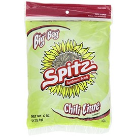 Spitz, Sunflower Seeds, Chili Lime Flavored, Big Bag, 6oz Bag (Pack of 4)
