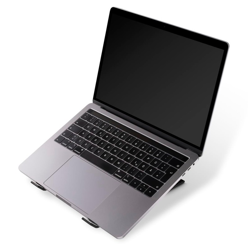 Hama Laptop Stand 15.6 Inch Ergonomic, Foldable with Tilt Angle,