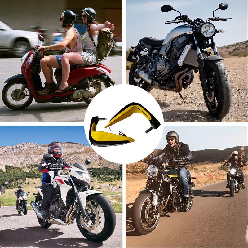 Motorcycle Hand Guard,Electric Vehicle Handlebar Hand Guards | Protection Gear,