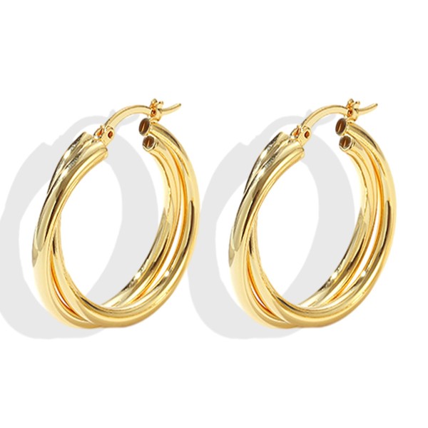 Rhinestone Hoop Earrings for Women Sparkly Glitter Hoop Earrings Big