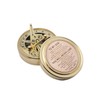 Brass Sundial Compass with Inspirational Message to Son, Gift Set