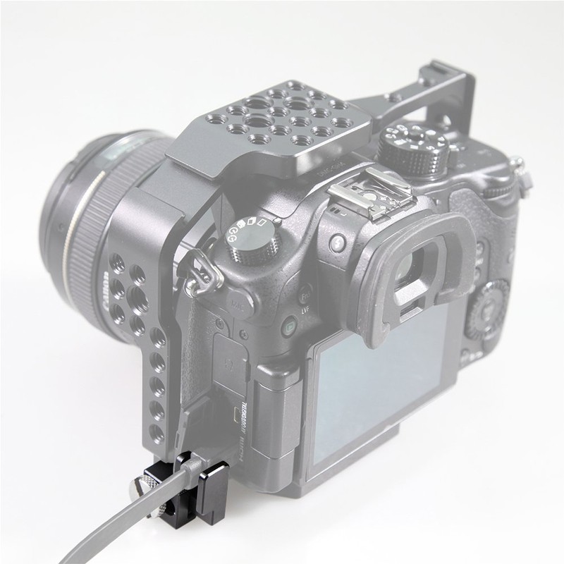 NICEYRIG Camera Cable Lock Clamp HDMI Lock Clamp HDMI Plug