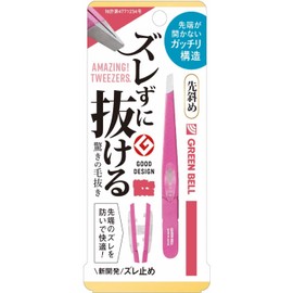 Amazing tweezers that come out without slipping, GT235 Shiny Pink
