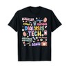 Dialysis Tech Appreciation Groovy Dialysis Technician T-Shirt