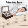 BIXIBIN Automatic Watch Winder Box, Luxury Storage Case for Mechanical