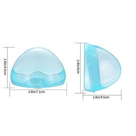 6 Pcs Baby Dummy Case, Pacifier Case, Pacifier Holder Storage Box, BPA-Free Dummy Container, Pacifier Case Soother Pod Pacifier Holder Box for Kids, Baby, Travel, Home