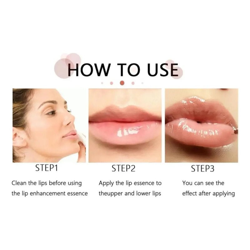 Suero Labios Voluminizador Lipgloss Hidratación Colágeno
