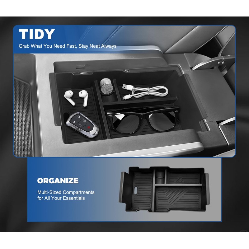 GZSH Center Console Organizer Compatible with 2025 2026 GMC Terrain