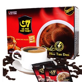 Net Weight 30g (0.066LB) Vietnam Instant G7 Coffee 100% Original Packaging Black Coffee Black Tea