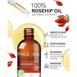 Aceite De Rosa Mosqueta 100% Puro Natural Organico Piel Seca Arrugas Rosehip Oil