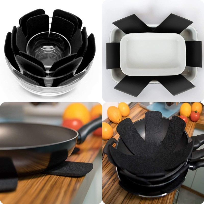Pan Protectors, Stacking Protection, Pan Protector, Pot Protector, Adjustable Size