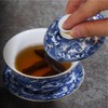 Woonsoon Jingdezhen Chinese Gaiwan Handmade 6oz/170ml China Blue and White