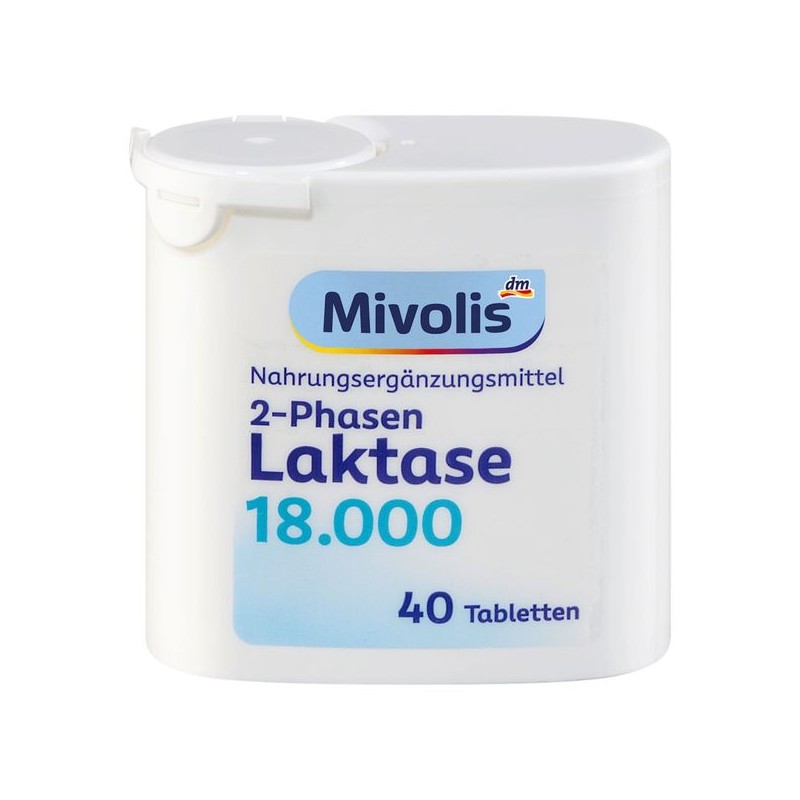 Mivolis 미볼리스 락타아제 18000 40개 Mivolis Lactase 18000 40 Tablets