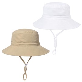 Women Wide Brimmed Sun Hat,Summer Foldable Beach Bucket Hat with UV Protection for Women Young Girls