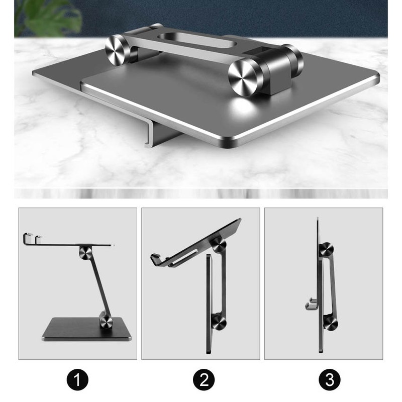 Tablet Stand Multi Angle Adjustment Folding Stable Aluminum Alloy Tablets