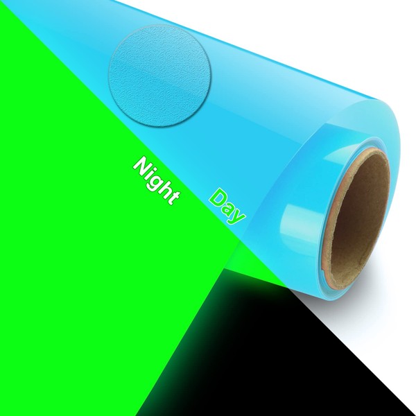 KISSWILL Puff Vinyl 3D Glow in The Dark HTV -