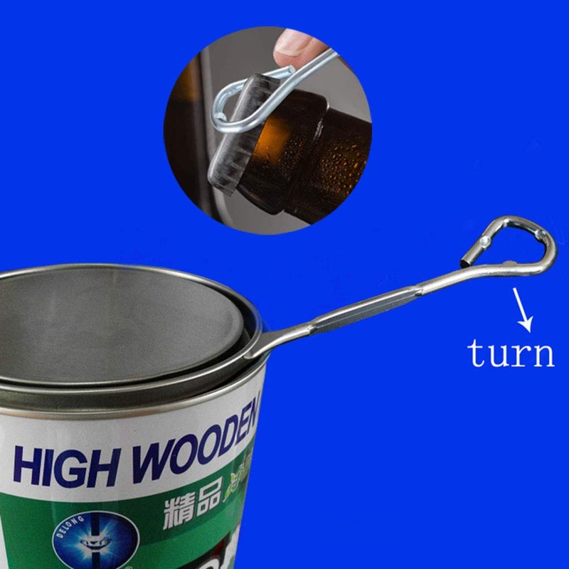 RLECS 2pcs Stainless Steel Simple Can Opener Multifunctional Can Opener,
