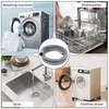 10 FT Washing Machine Drain Hose, Universal Dishwasher Drain Hose