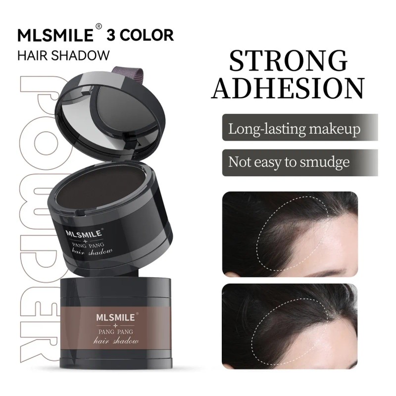 Polvo De Maquillaje De Fibra Capilar Cubre Raíz De Cabello