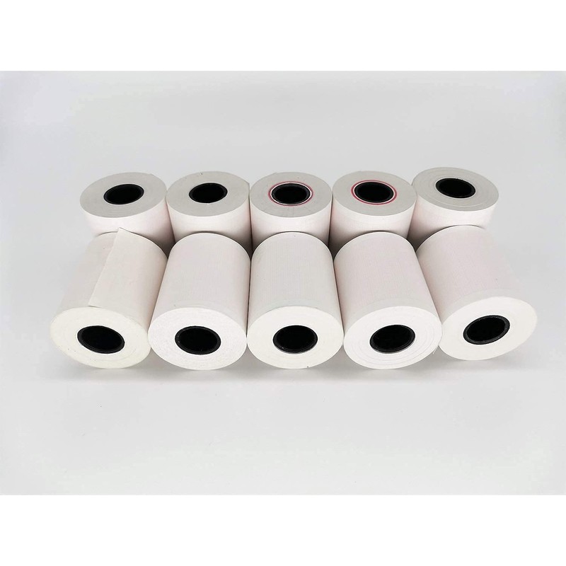 LongTeco 10 Rolls ECG Paper EKG Paper for ECG Machine,