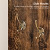 MAHANCRIS Shoe Storage Cabinet, Shoe Organizer with 2 Flip Drawers,