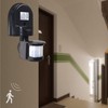 Clearhill 12V PIR Motion Detecto Sensor Switch,Wall Mounted,180° Detection Range,Waterproof,Automatic