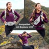 Valkental - Waterproof Recycled Plastic Bum Bag - Compatible with
