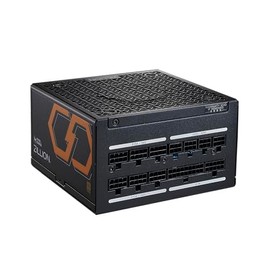 Super Flower Zillion FG 1250W 80+ Gold, Full Modular, ATX 3.1 / PCIe 5.0, W/12V-2x6 Cable (2x8pin - 16pin Native Cables), Power Supply, FDB Fan, SF-1250Z12FG, Black Version