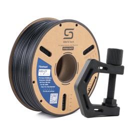 Siraya Tech ABS-CF Core Black Filament - 20% Carbon Fiber Reinforced ABS, Superior Strength with Enhanced Layer Adhesion, 1.75mm, 1KG Spool