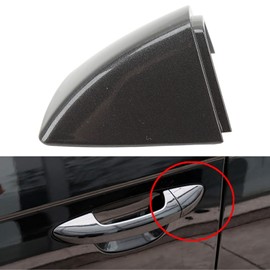 Lock Cylinder Cap, 1K8837879, Long Use, Easy Installation, Scratch-Resistant, Dustproof, Left Door Handle Cover for Car (Grey)