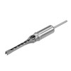 uxcell Square Hole Drill Bit, 1/4 Inch High-Carbon Steel Hollow