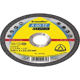 Klingspor A 24 R 13754 Cutting Wheel 100 x 2.5 x 16 mm (1 unit) 125 x 1 x 22,23 mm gerade 1 Stück