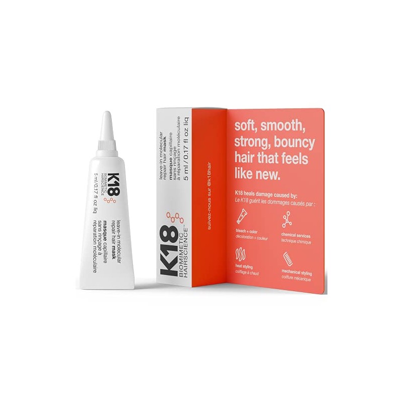 K18 Hair Leave-In Molecular Repair Hair Mask Masque Unisex 0.17