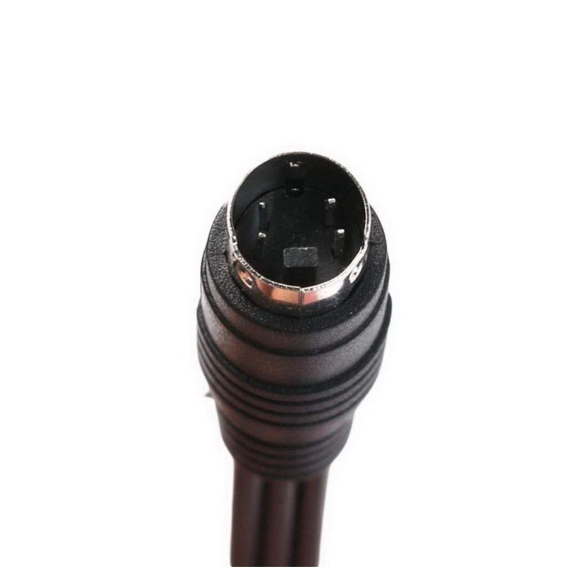 【Set of 2】 Converter Cable AV Cable 4 Pin S-Video