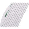 Elvia 150150 Zebra half-moon nail file, 10 pieces, gray / 엘비아 150150 지브라 반달 손톱 파일, 10개, 회색