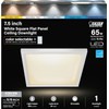 Feit Electric 7.5 Inch LED Square Ceiling Light, Dimmable Flat