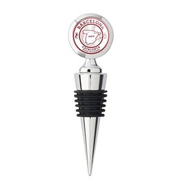 Barcelona Catalunya Spain Metal Stainless Steel Bottle Wine Stopper
