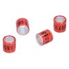 100Pcs 8mm Pigeon Leg Bands Aluminum Alloy Non Competition Recognizable
